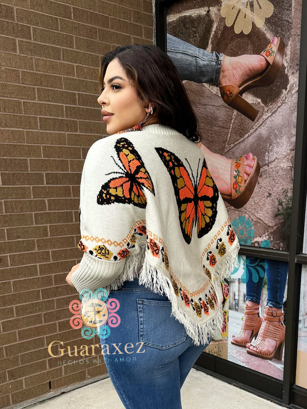 Mariposa Monarca Mexican Poncho