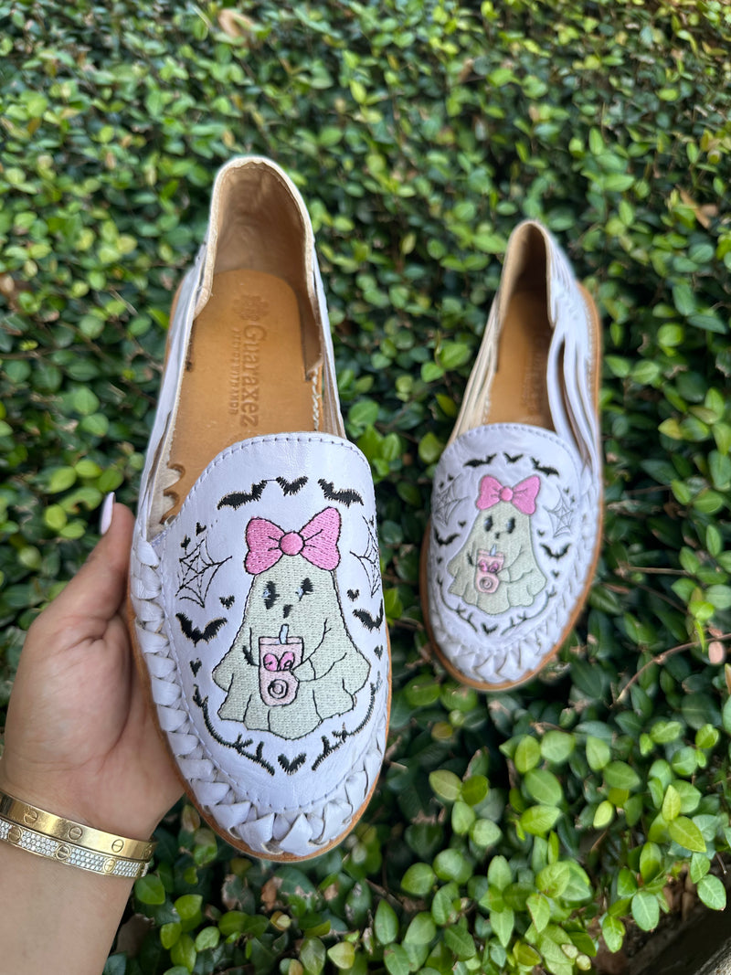 Fantasma Coquette Leather Flats