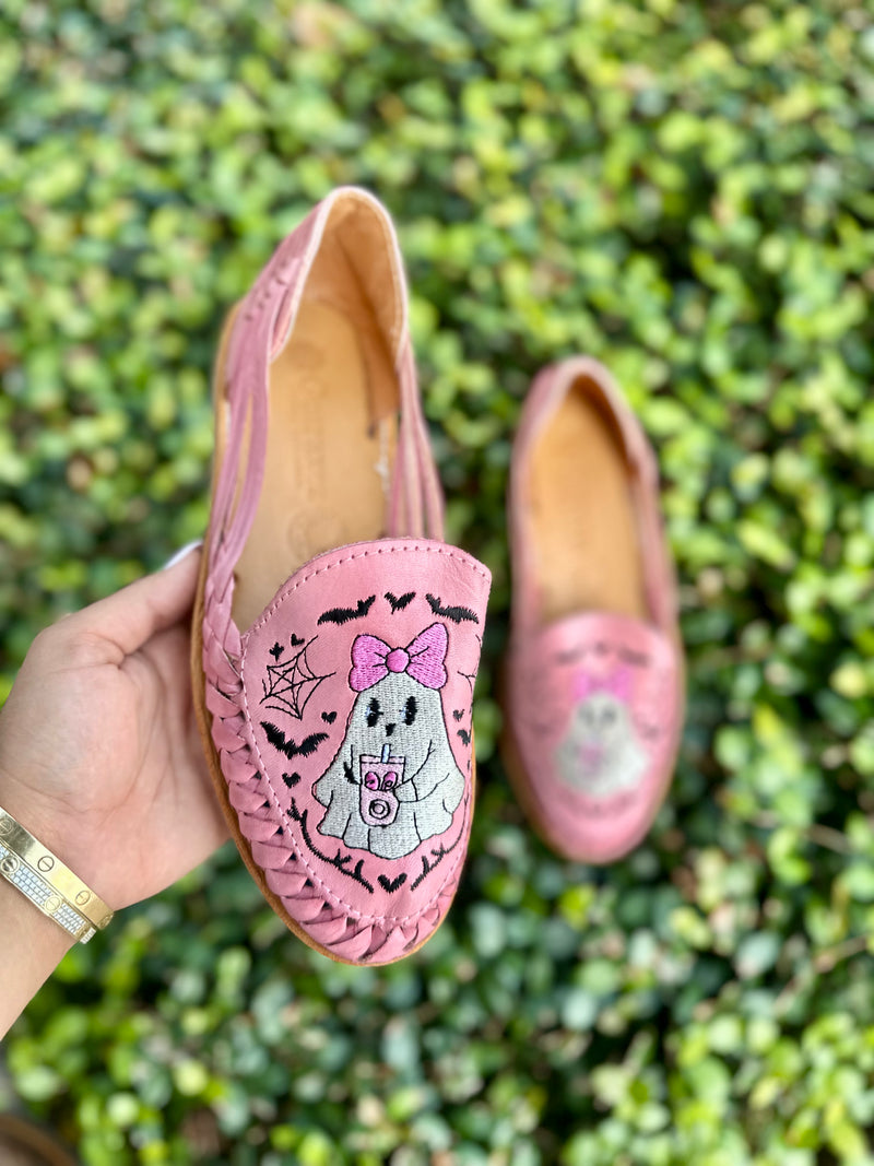 Fantasma Coquette Leather Flats