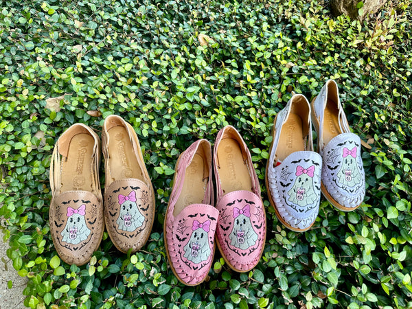 Fantasma Coquette Leather Flats – Guaraxez