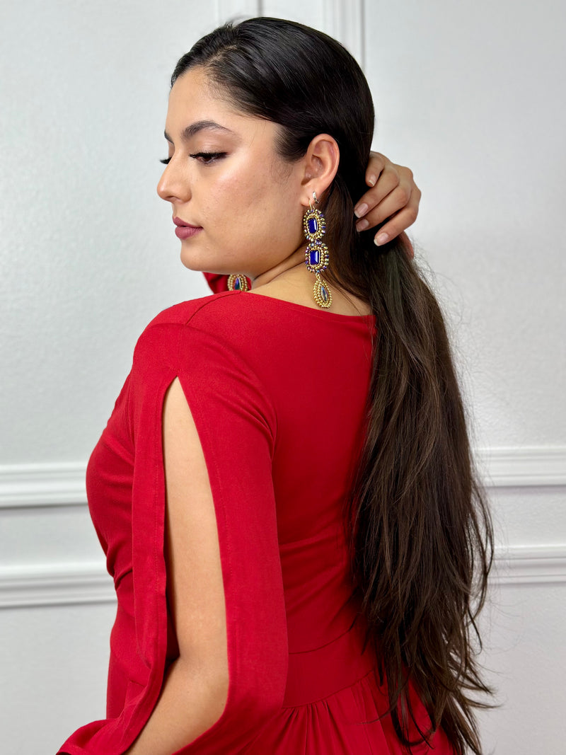 Gaviota Dress Red