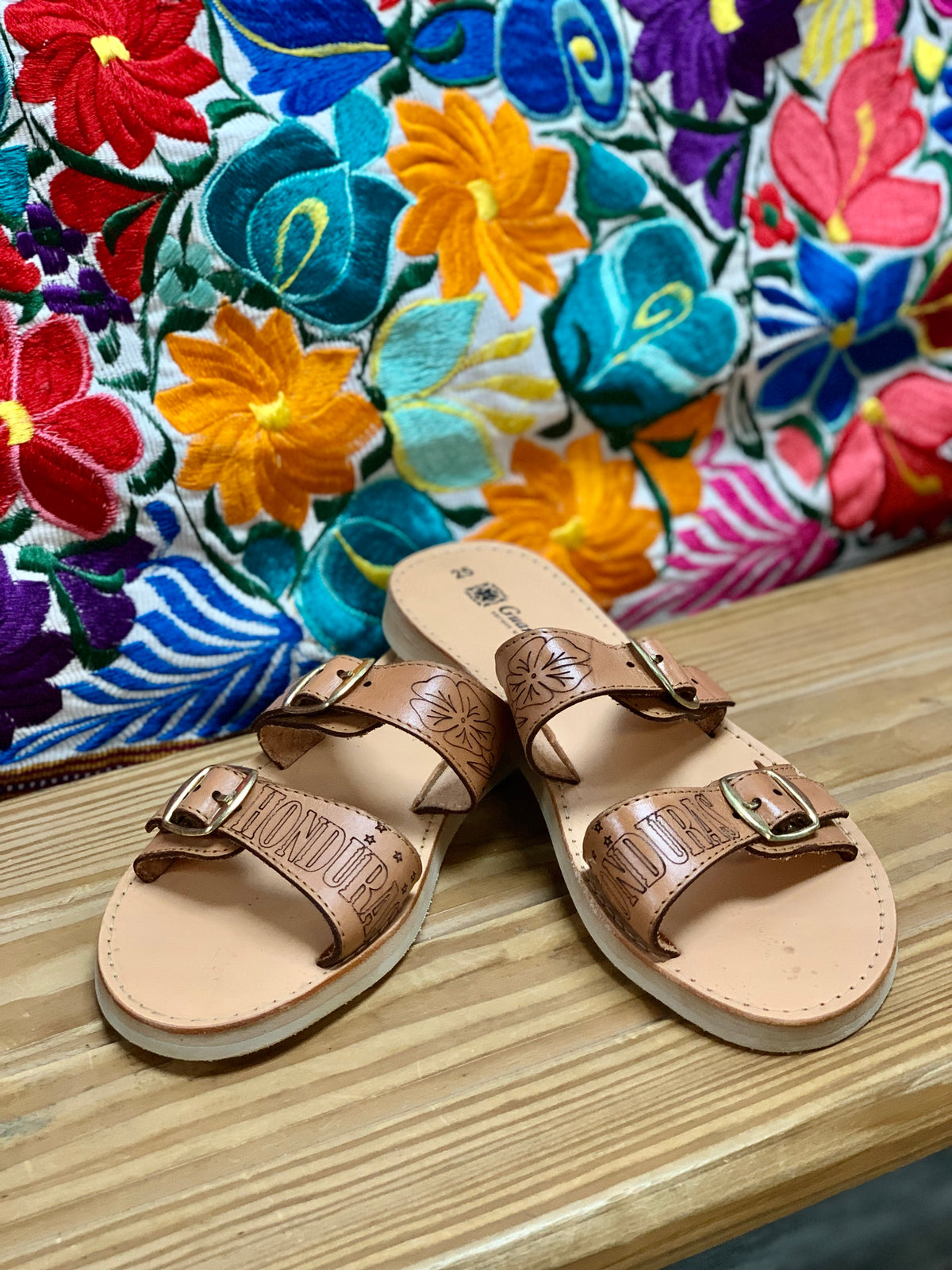 huaraches salvadoreños