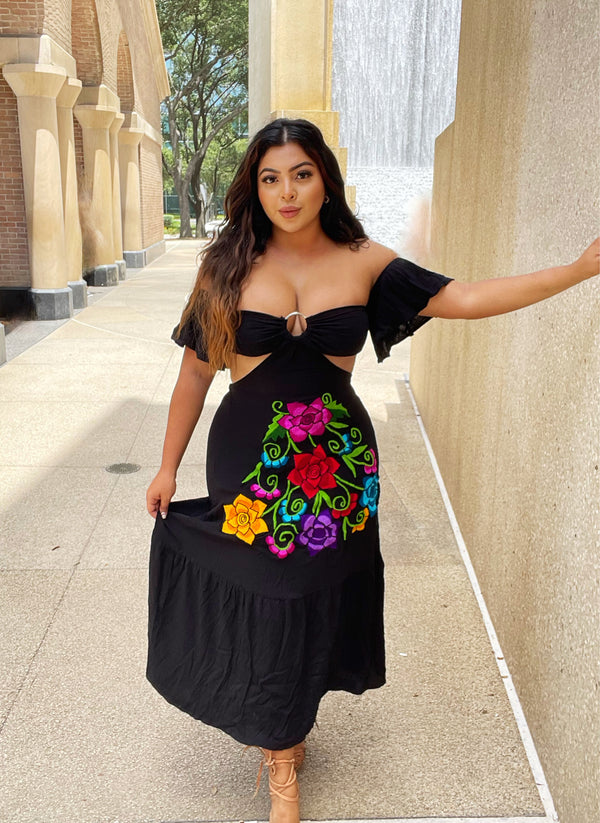 Vacaciones Dress Black