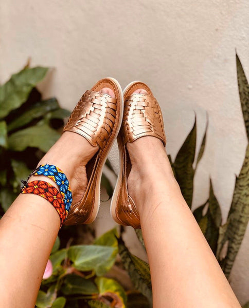 Melissa Huarache Rose Gold – Guaraxez - Main Image