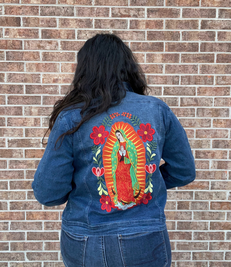 Virgen De Guadalupe Denim Jacket