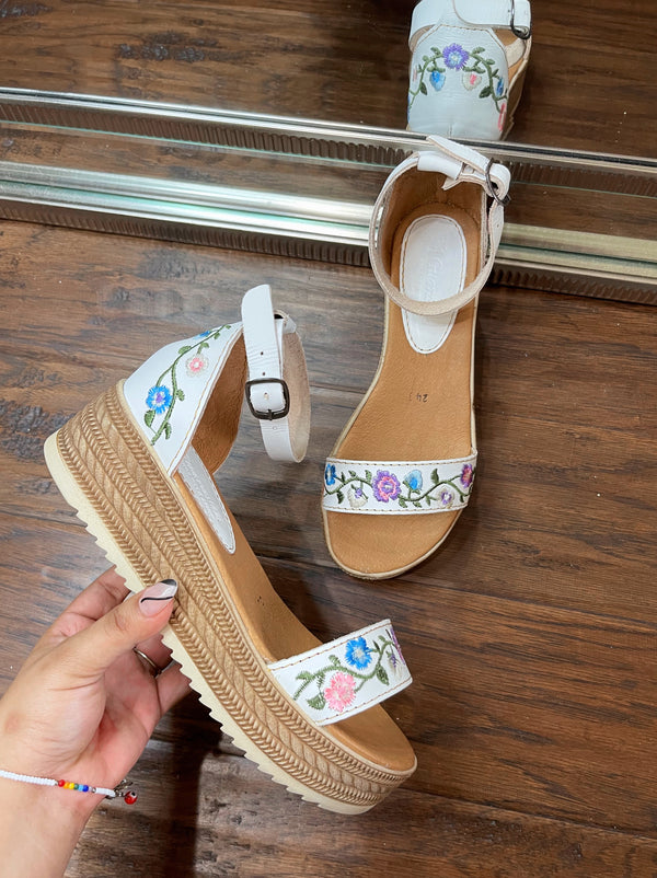 Ximena Embroidered Sandals