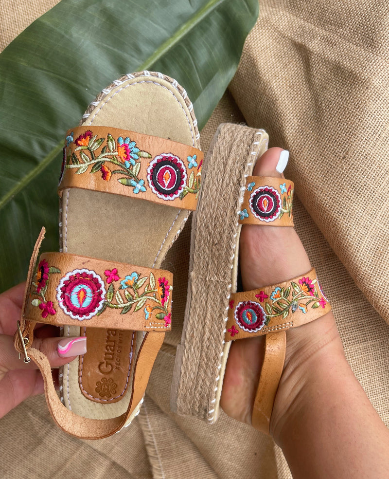 Cataleya Embroidered Sandals