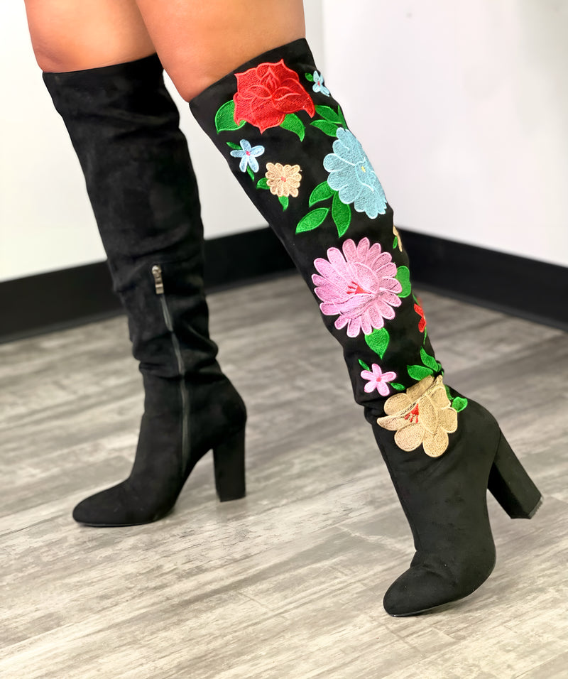 Exotica High Knee Boots