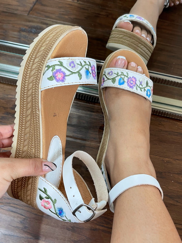 Ximena Embroidered Sandals